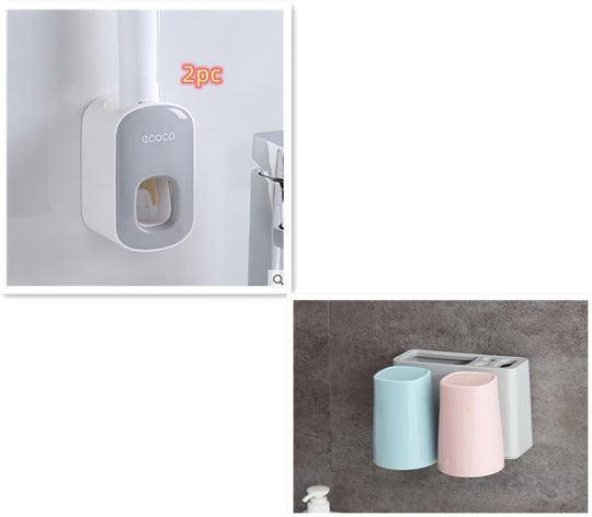 Toothpaste Pro - Wall-Mounted Automatic Toothpaste Dispenser & Holder for Bathroom