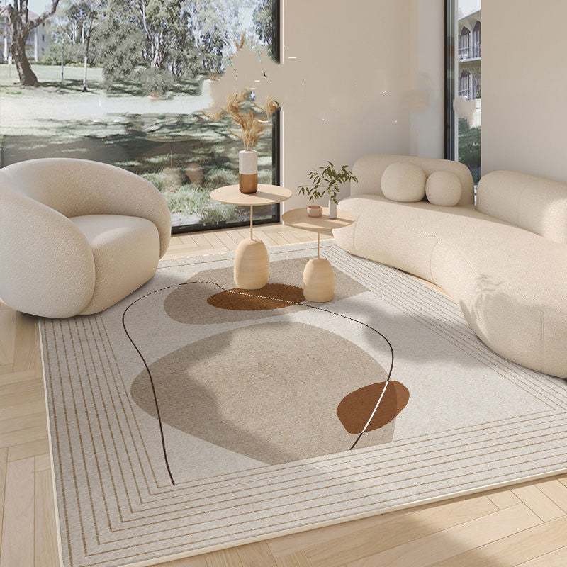 Cozy Haven Large Area Floor Mat - Modern Simple Design for Household Bliss