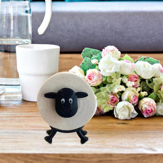 Adorable Sheep-Shaped Toilet Paper Holder - Whimsical Bathroom Decor for Home