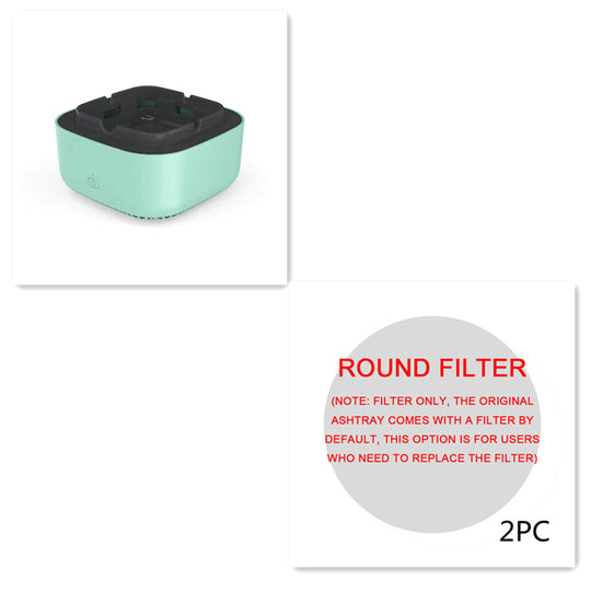 CleanAir Pro - Portable Anion Air Purifying Ashtray with Smoke Removal for Car & Home