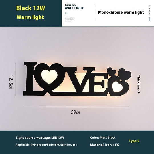 Illuminated Inspiration LED Letter Wall Lamp - Creative Wall Decor