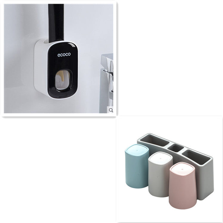 Toothpaste Pro - Wall-Mounted Automatic Toothpaste Dispenser & Holder for Bathroom