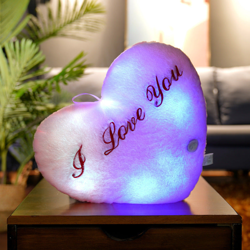GlowHug - Luminous Colorful Body Pillow for Cozy Nights