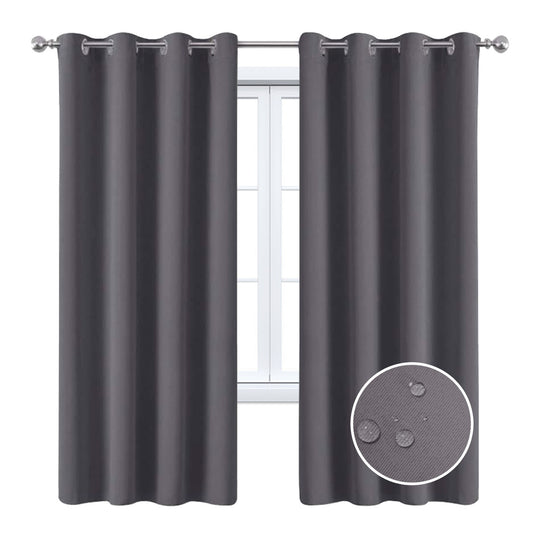 Total Blackout Curtains - 100% Light Blocking with Black Lining
