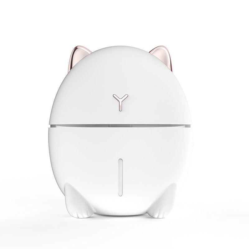Compact USB Humidifier - Quiet & Portable Moisturizer for Bedroom & Desktop