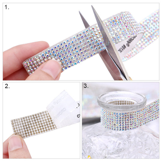SparkleStix - DIY Rhinestone Tape for Fashion & Crafts