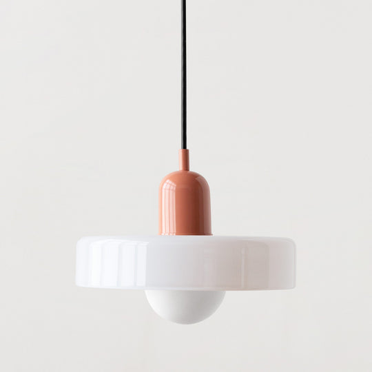 Stunning Memphis-Style Modern Glass Chandelier: Minimalist Elegance for Restaurants
