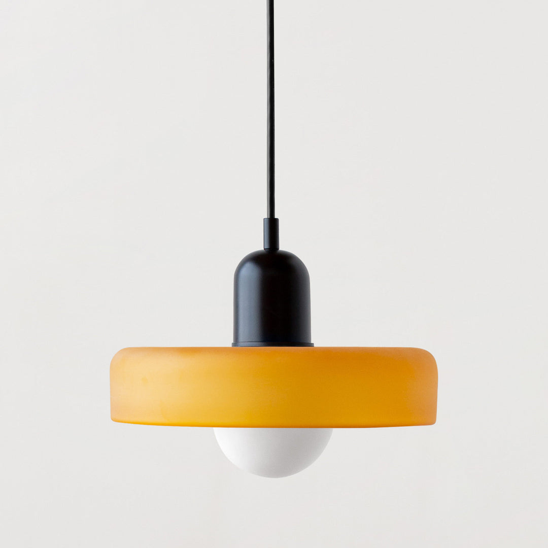 Stunning Memphis-Style Modern Glass Chandelier: Minimalist Elegance for Restaurants