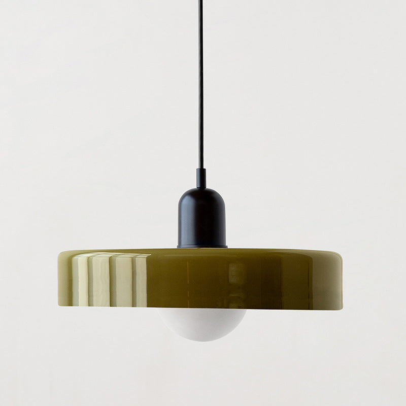 Stunning Memphis-Style Modern Glass Chandelier: Minimalist Elegance for Restaurants