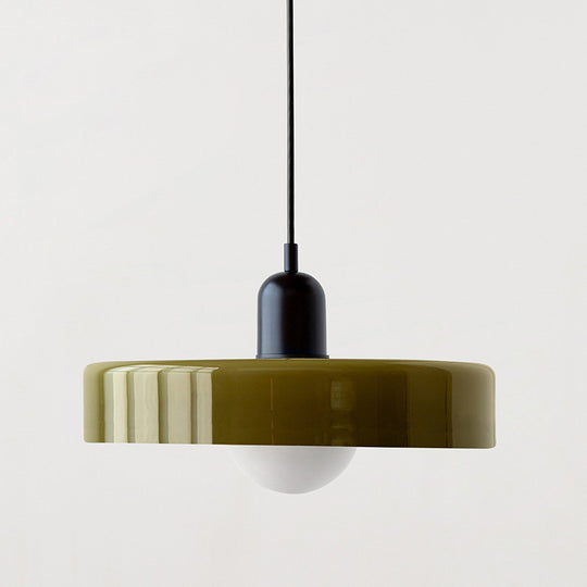 Stunning Memphis-Style Modern Glass Chandelier: Minimalist Elegance for Restaurants