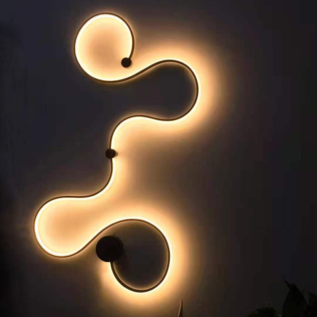 Sleek LED Wall Lamp for Bedroom, Corridor, and Aisle Lighting