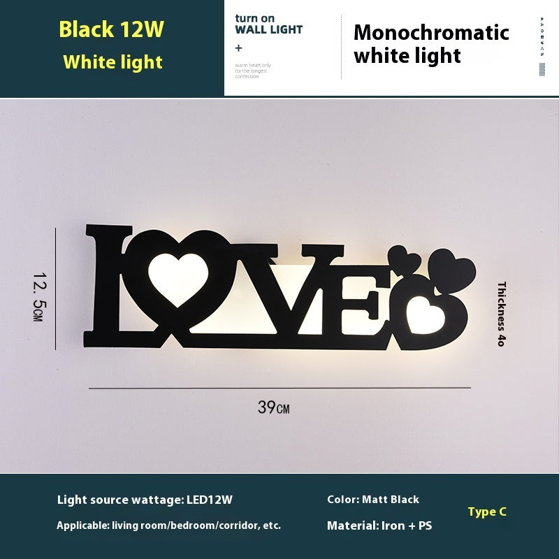 Illuminated Inspiration LED Letter Wall Lamp - Creative Wall Decor