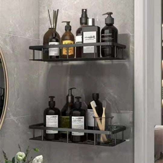 Wall-Mounted Makeup Organizer - Cosmetic Storage Shelf for Bathroom & Bedroom