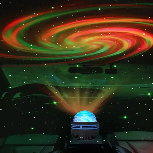 Cosmic Dreams USB Bedside Galaxy Light - Starry Sky Projection with Soothing Atmosphere
