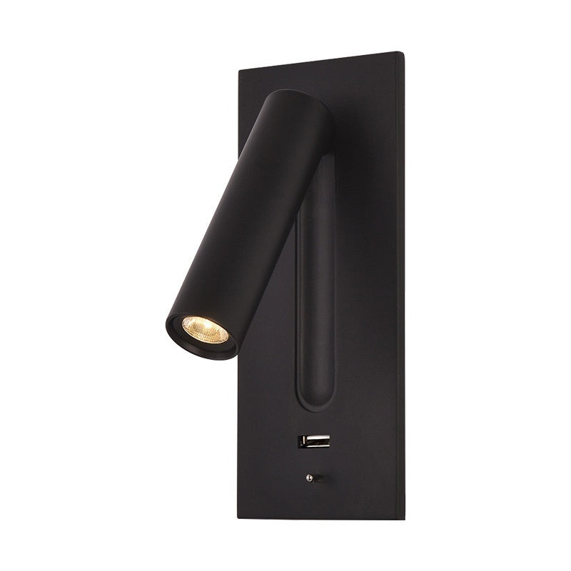 Modern LED Reading Lamp - Embedded Wall Light for Hotels