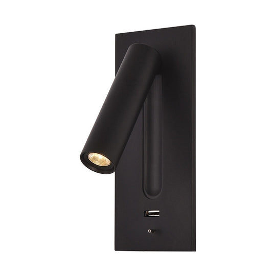 Modern LED Reading Lamp - Embedded Wall Light for Hotels