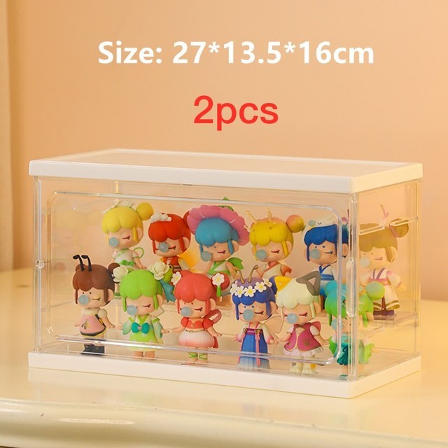 ClearView Acrylic Display Case - Blind Box Showcase for Figures & Collectibles