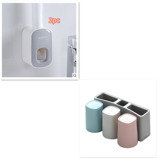 Toothpaste Pro - Wall-Mounted Automatic Toothpaste Dispenser & Holder for Bathroom