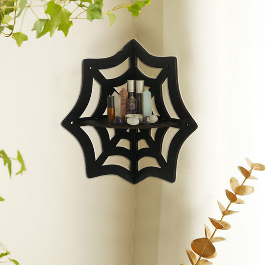 Elegant Storage Solution: Crystal Wall Mounted Storage Rack for Home Decor
