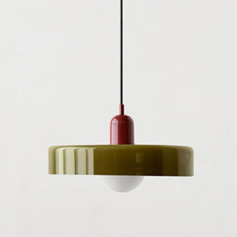 Stunning Memphis-Style Modern Glass Chandelier: Minimalist Elegance for Restaurants