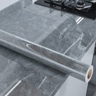 Marble Kitchen Cabinet Decals - Waterproof & Oil-Resistant Self-Adhesive Wall Stickers