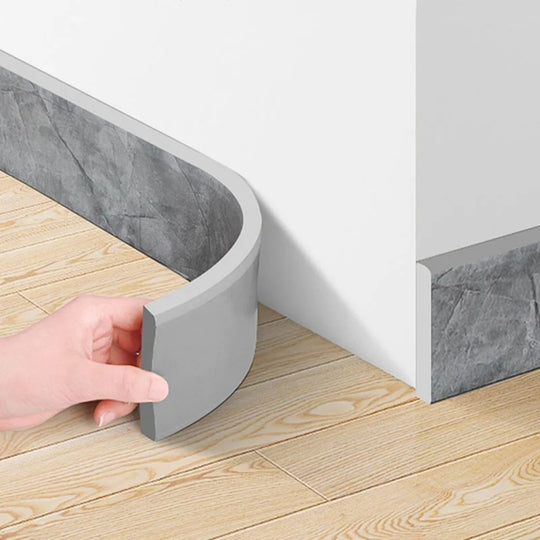 Protect & Decor WallGuard - Self-Adhesive Waterproof Baseboard Strip
