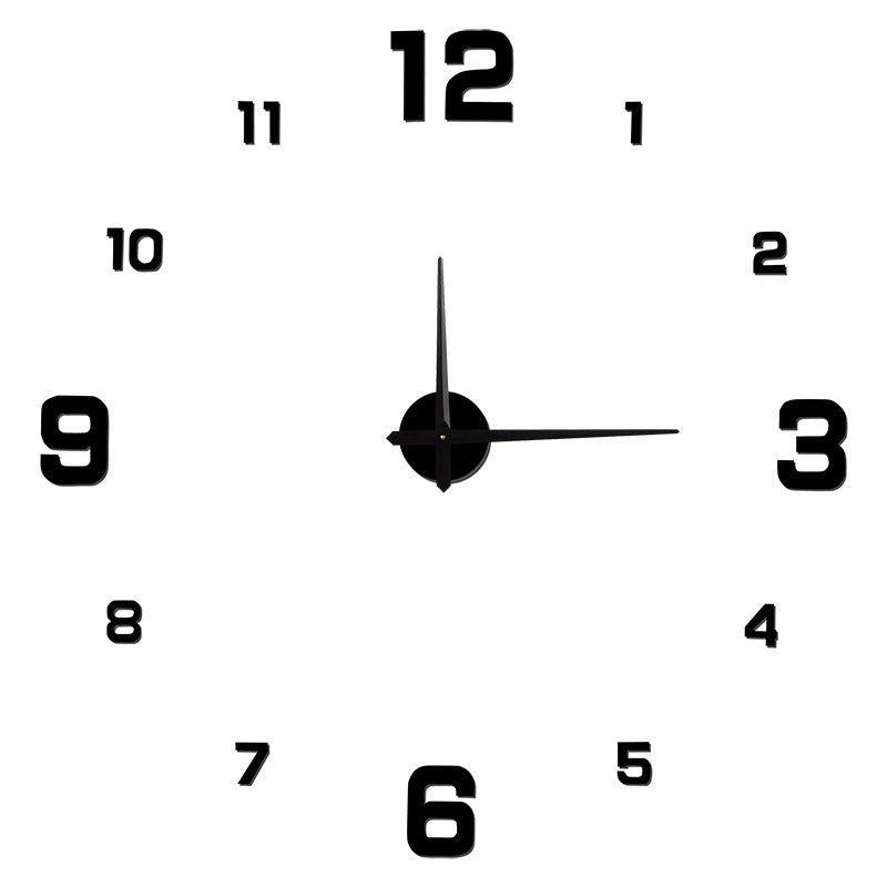 Elegant Timekeeping: Perforation-Free European-Style Digital Clock