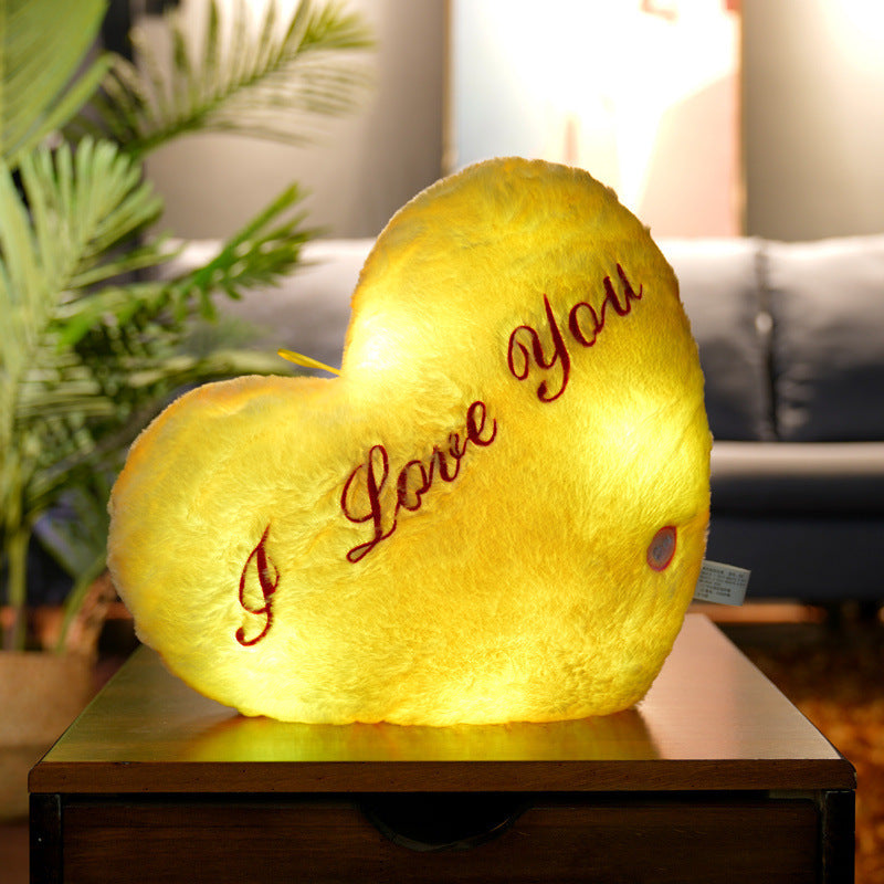 GlowHug - Luminous Colorful Body Pillow for Cozy Nights