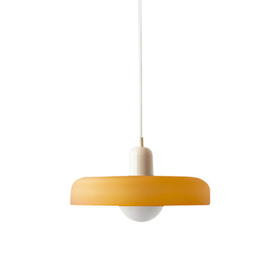 Stunning Memphis-Style Modern Glass Chandelier: Minimalist Elegance for Restaurants