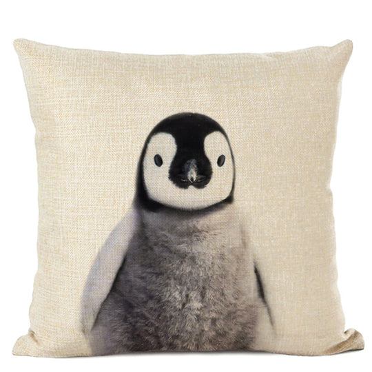 Adorable Animal Print Pillow Covers - Cute Decorative Throw Pillows