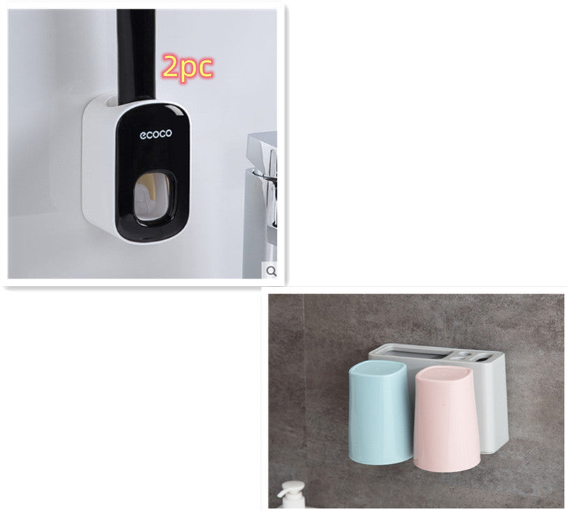 Toothpaste Pro - Wall-Mounted Automatic Toothpaste Dispenser & Holder for Bathroom