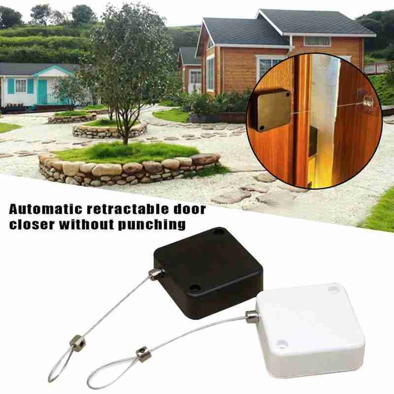 SilentClose - Automatic Soft-Close Door Closer for Sliding Glass Doors (500g-1000g Adjustable Tension)