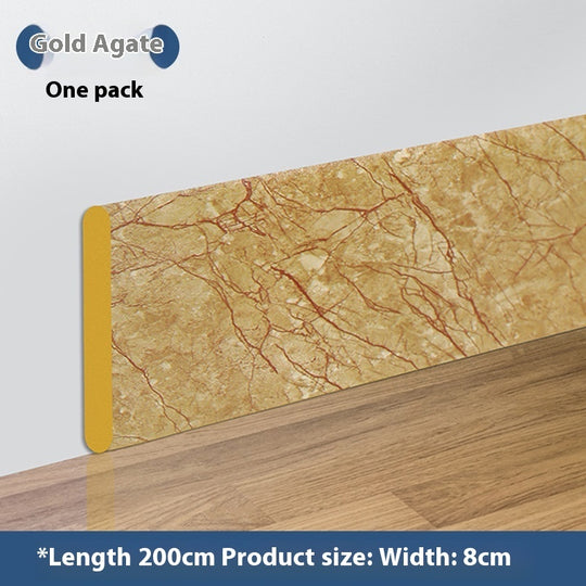 Protect & Decor WallGuard - Self-Adhesive Waterproof Baseboard Strip