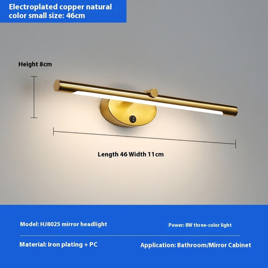 Modern LED Mirror Light - Waterproof Bathroom Wall Lamp