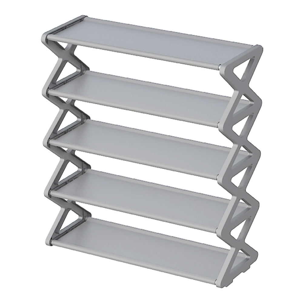 EasyStep X-Shaped Shoe Rack - Simple & Space-Saving Footwear Storage