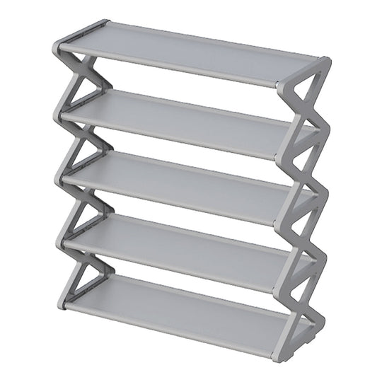 EasyStep X-Shaped Shoe Rack - Simple & Space-Saving Footwear Storage